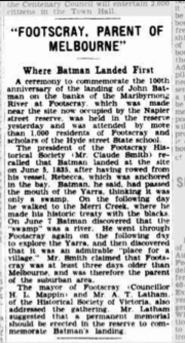  The Argus (Melbourne)  Thursday, 6th Jun 1935 :  Page 10