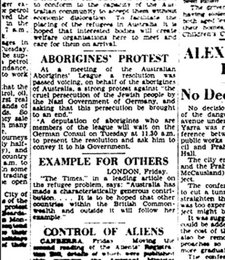 News Report Of The German Consulate March (1938)